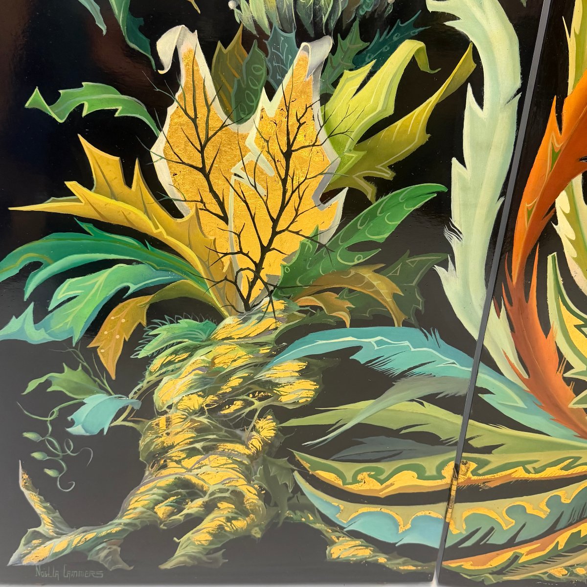 Three-panel Screen By Noëlla Lammers-photo-1