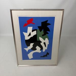 Lithographie de Jozef Mees 