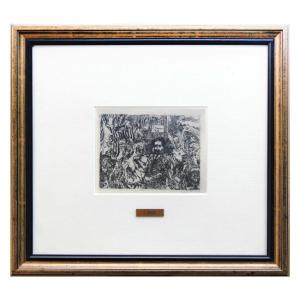 Reproduction des démons de l'artiste par James Ensor