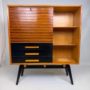 Mid-century Modern High Sideboard