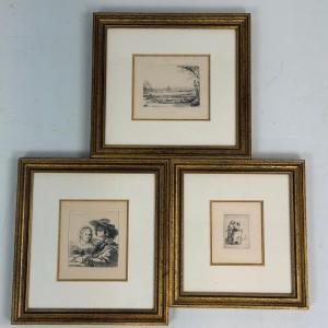 Gravures de Rembrandt van Rijn  