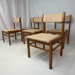 Set Of 5 Vintage Chairs