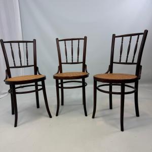 Chaises de bistrot Thonet modèle 98