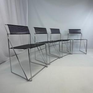Chaises Nuova X-line de Niels Jorgen Haugesen pour Hybodan