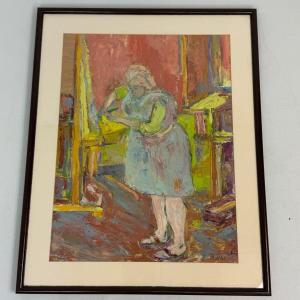 Huile sur toile de Romain Malfliet