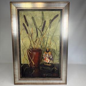 Oil On Canvas, “still Life,” By Lea Steppe