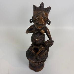 Bronze Statue Of Motherhood By Tikar