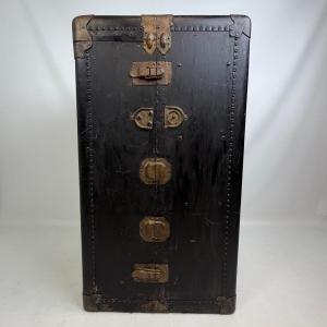 Large Antique Trunk For Clothes