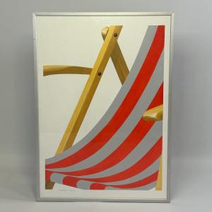 Sérigraphie « Sans titre IV » de Henk J. de Vroom