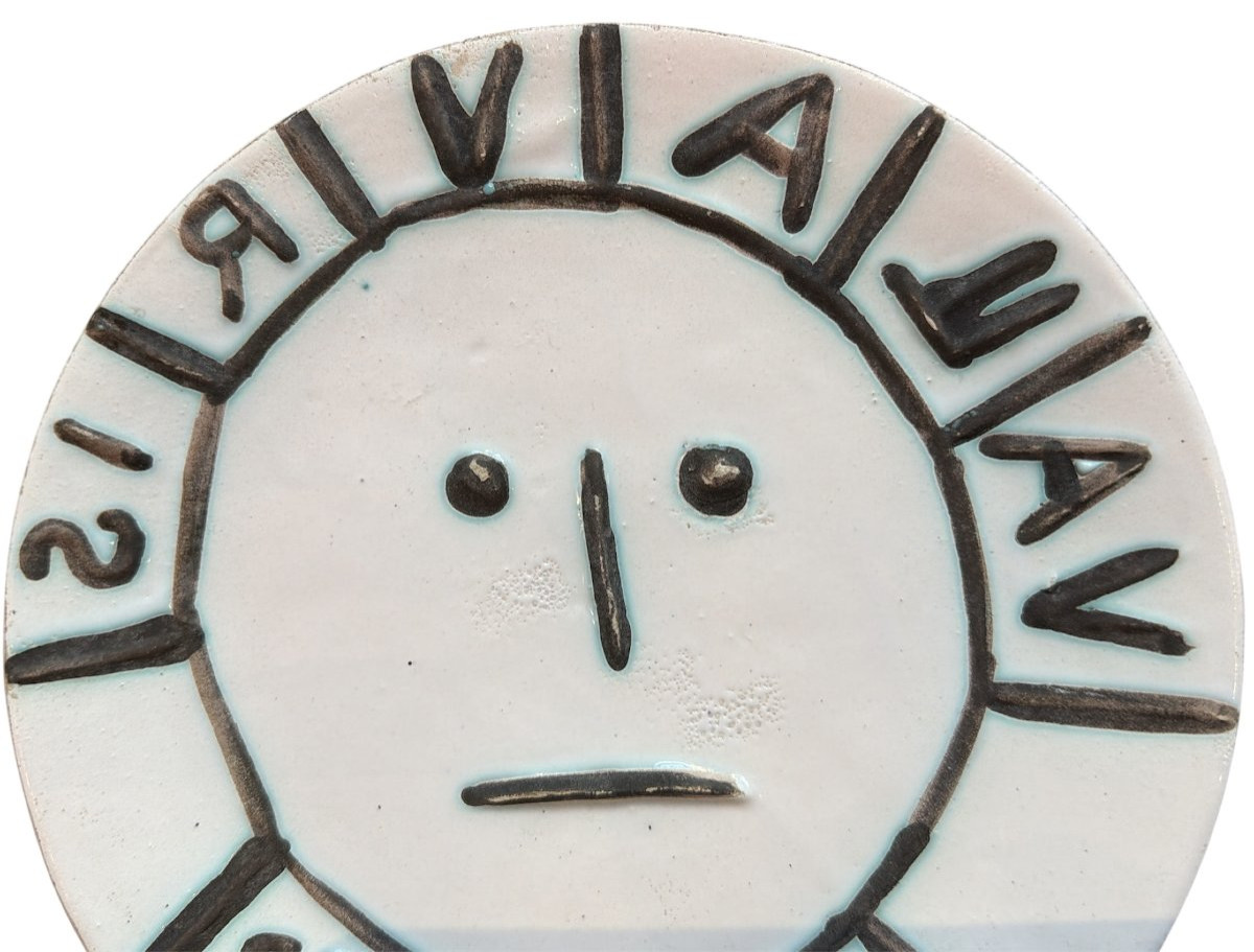 Pablo Picasso & Ateliers Madoura Vallauris Ar 1953 No. 179 In The Catalogue Of The Ceramic Works-photo-2