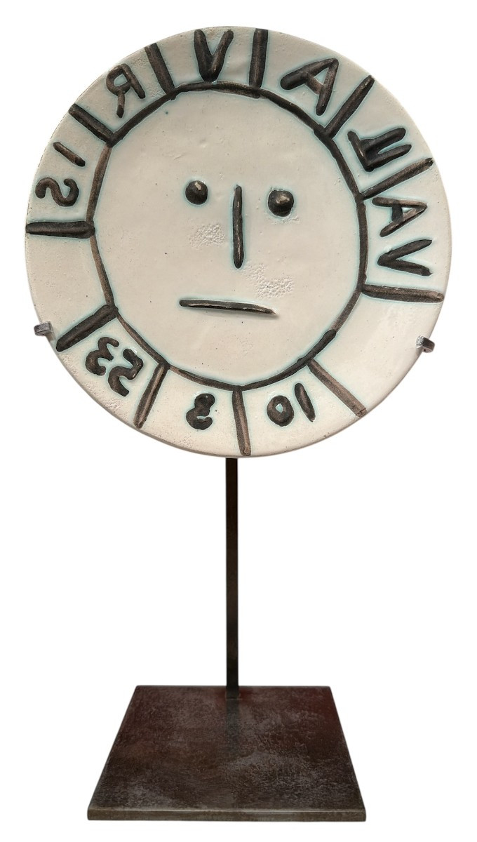 Pablo Picasso & Ateliers Madoura Vallauris Ar 1953 No. 179 In The Catalogue Of The Ceramic Works