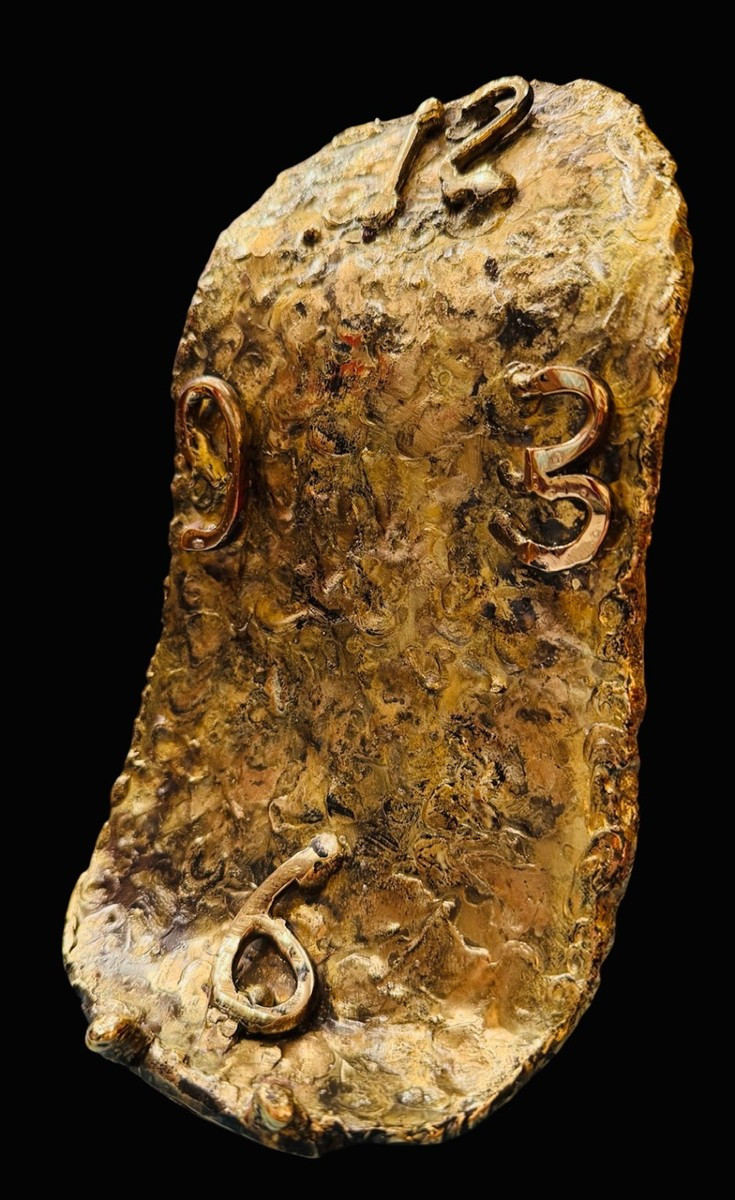 Brass Cell Phone Holder Based On Salvador Dali's 