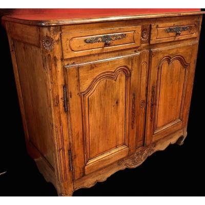 Low Sideboard In Walnut 19th Century