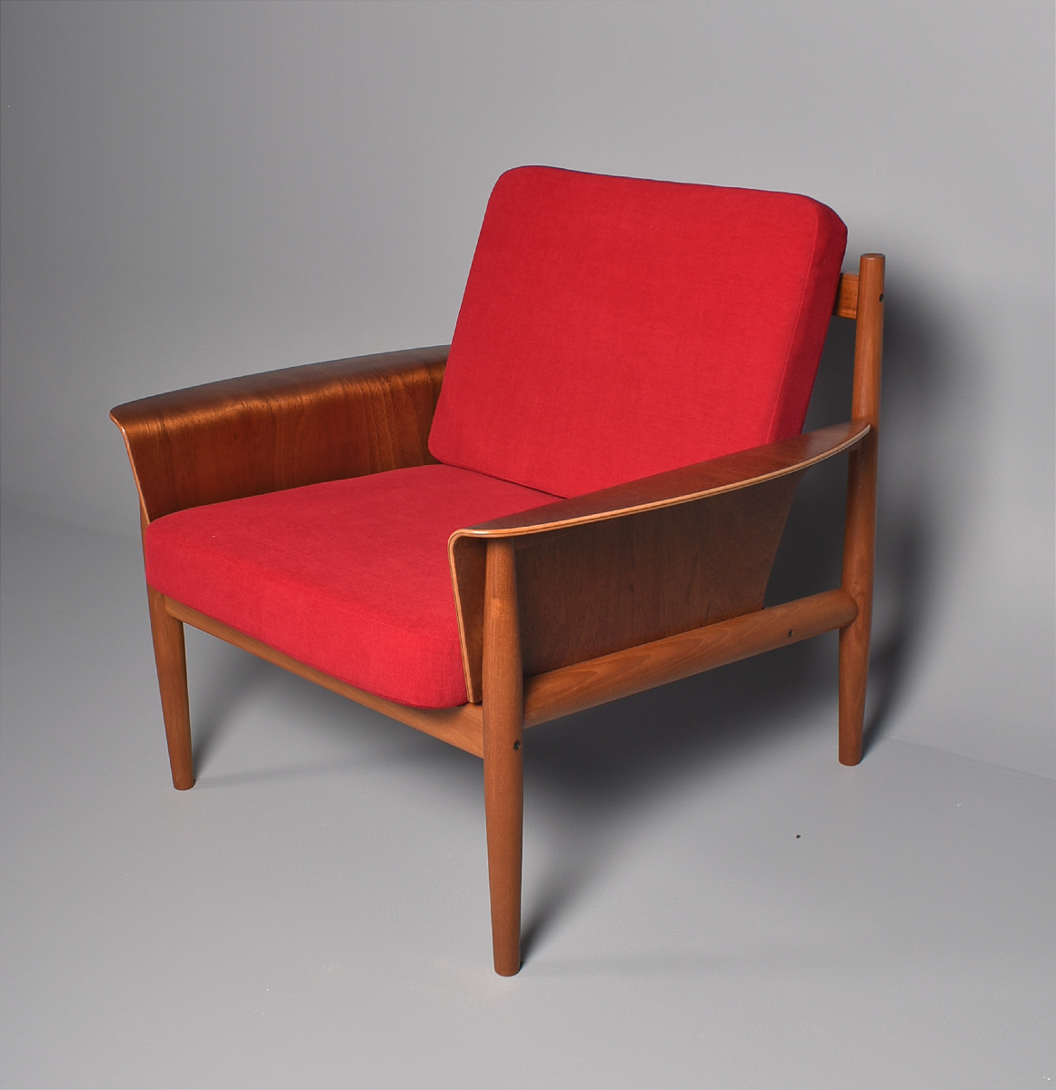 Danish Teak Armchair By Grete Jalk