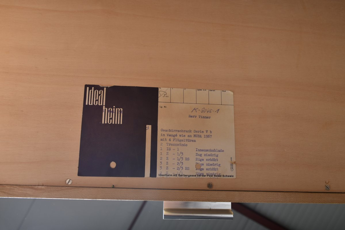 Sideboard In Wenge By Dieter Waeckerlin-photo-5