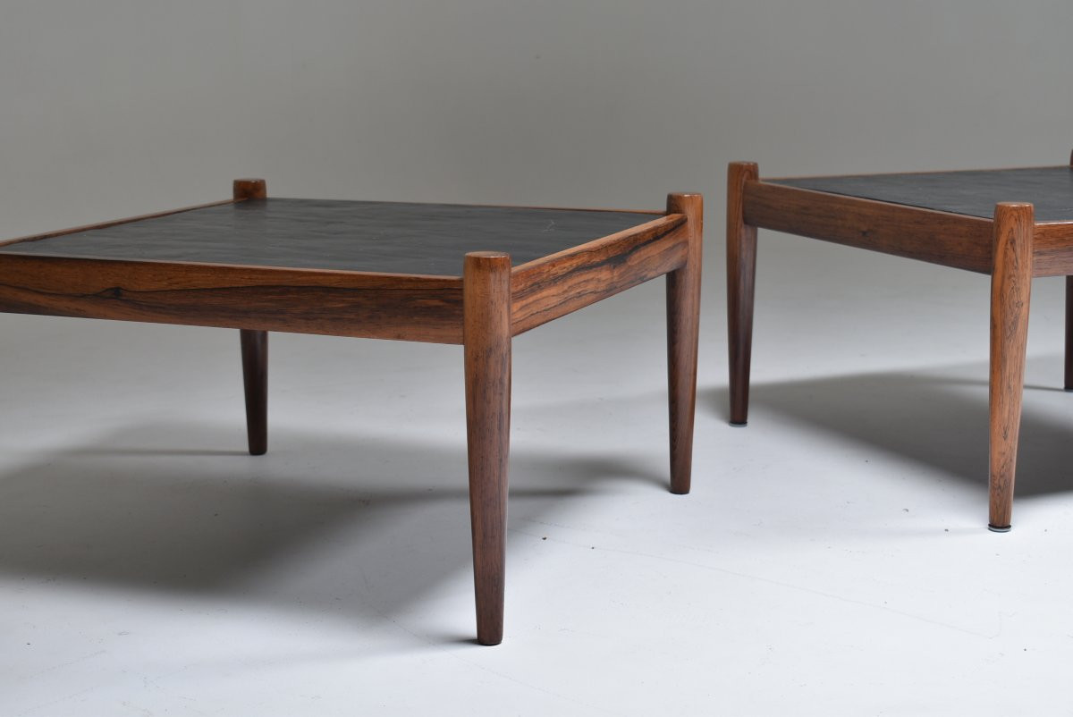 Set de trois table basses par Kaï Kristiansen-photo-6