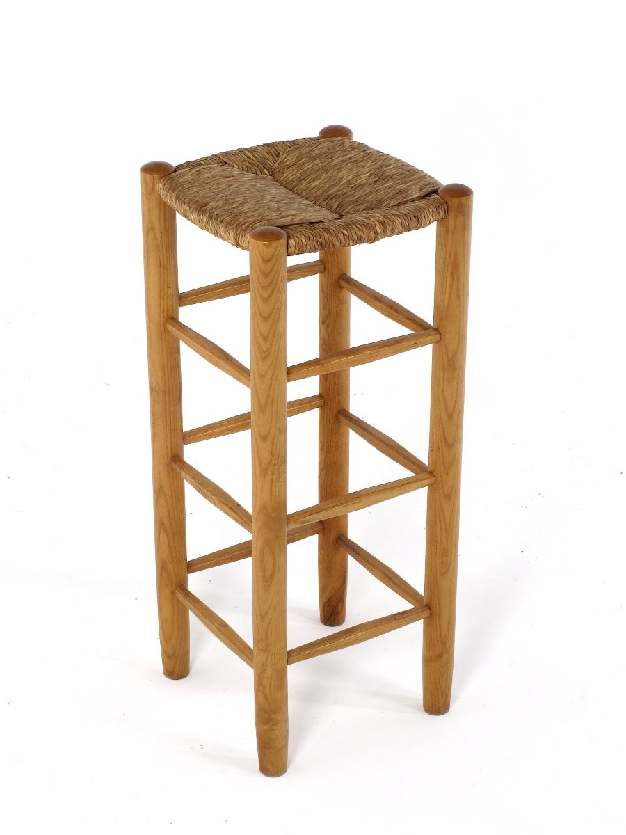 Tabourets de bar "bauche"  Charlotte Perriand-photo-1