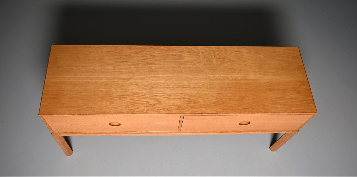 Commode en chêne par Kaï Kristiansen -photo-4