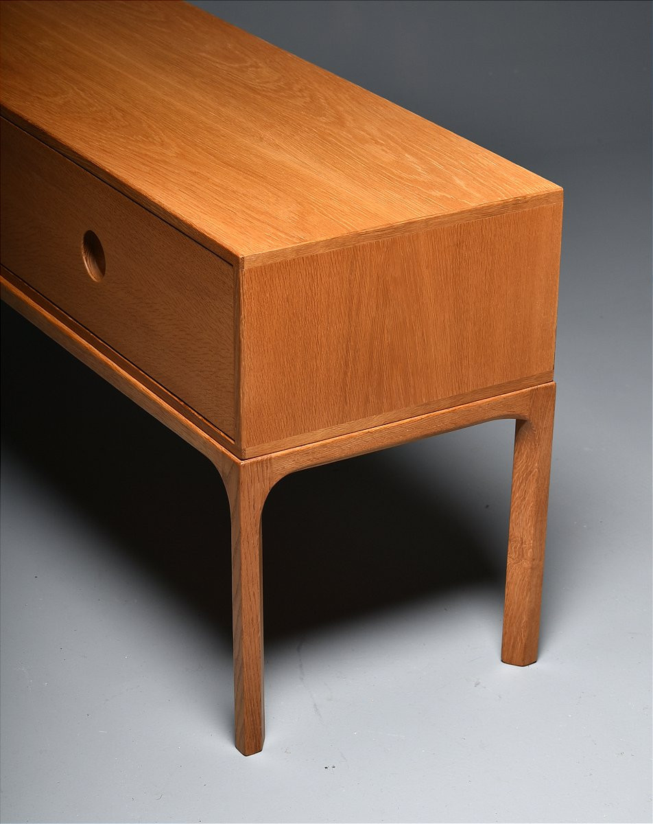 Commode en chêne par Kaï Kristiansen -photo-6