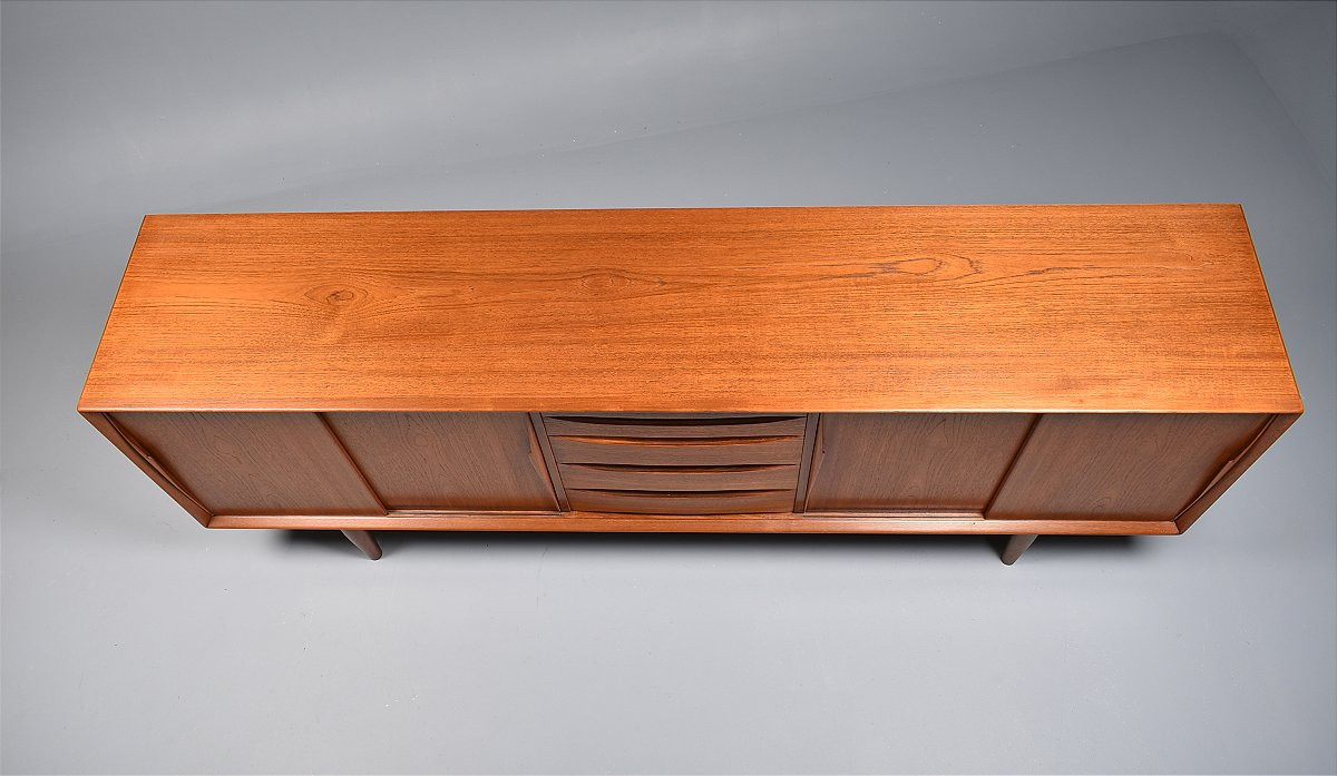Scandinavian Teak Sideboard By Arne Vodder-photo-1