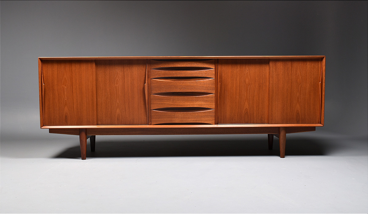 Scandinavian Teak Sideboard By Arne Vodder