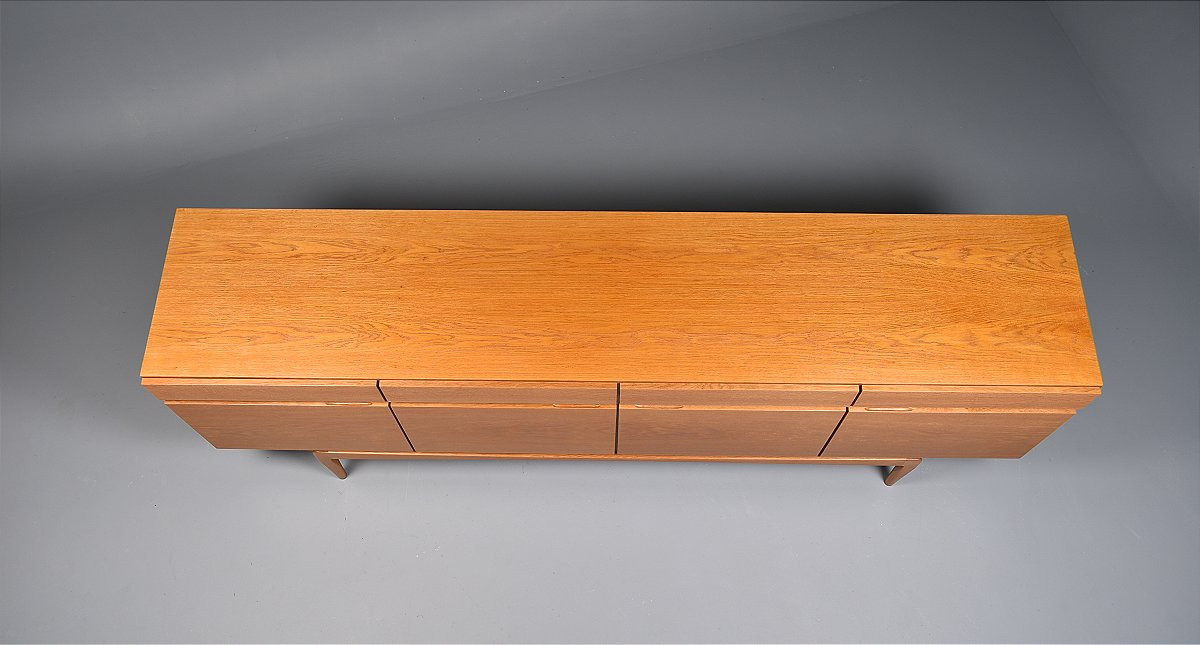 Scandinavian Vintage Sideboard Fa 66 Ib Kofod Larsen Oak-photo-1