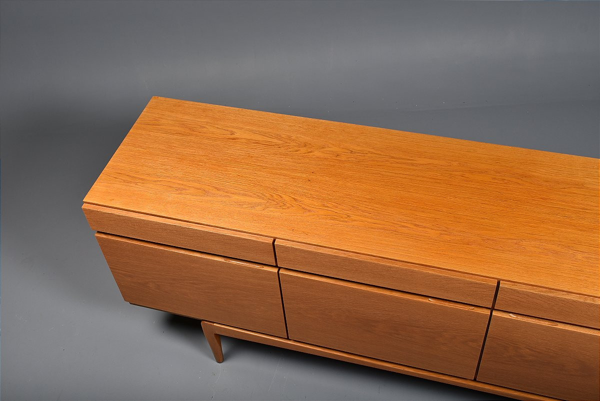 Scandinavian Vintage Sideboard Fa 66 Ib Kofod Larsen Oak-photo-2