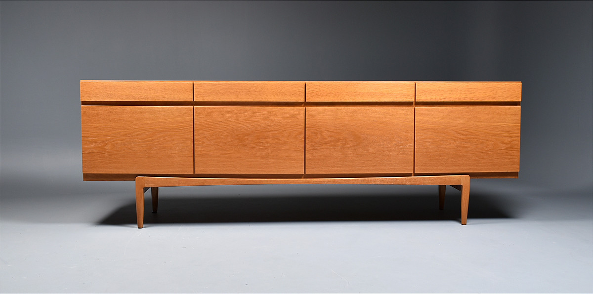 Scandinavian Vintage Sideboard Fa 66 Ib Kofod Larsen Oak