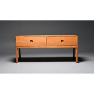 Commode en chêne par Kaï Kristiansen 