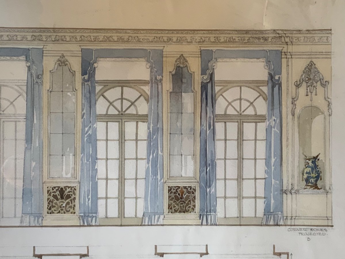 Three Decoration Projects For The Queen Of Egypt's Apartments-photo-8