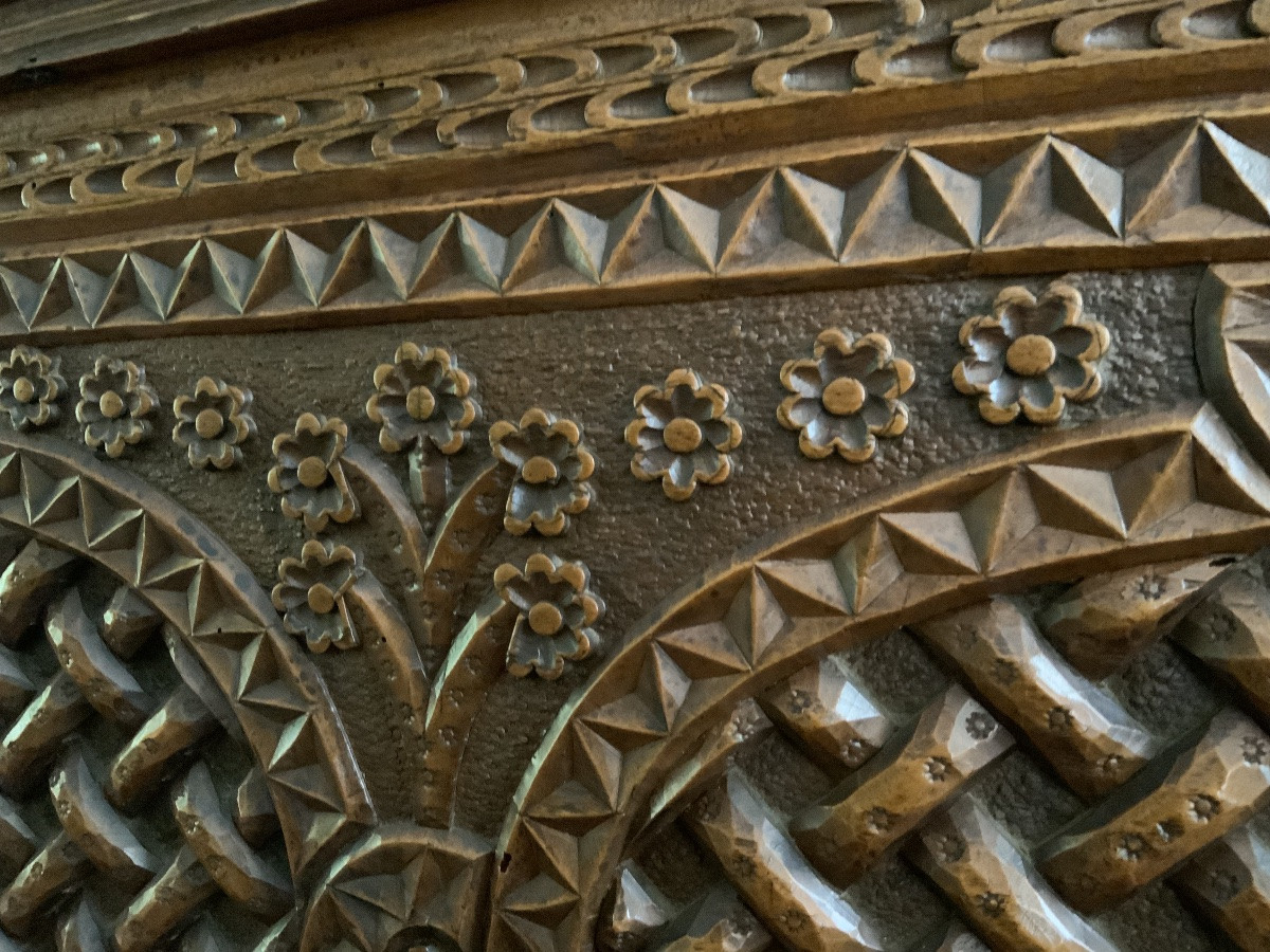 Circa 1900: An Important Syrian Walnut Chest -photo-2