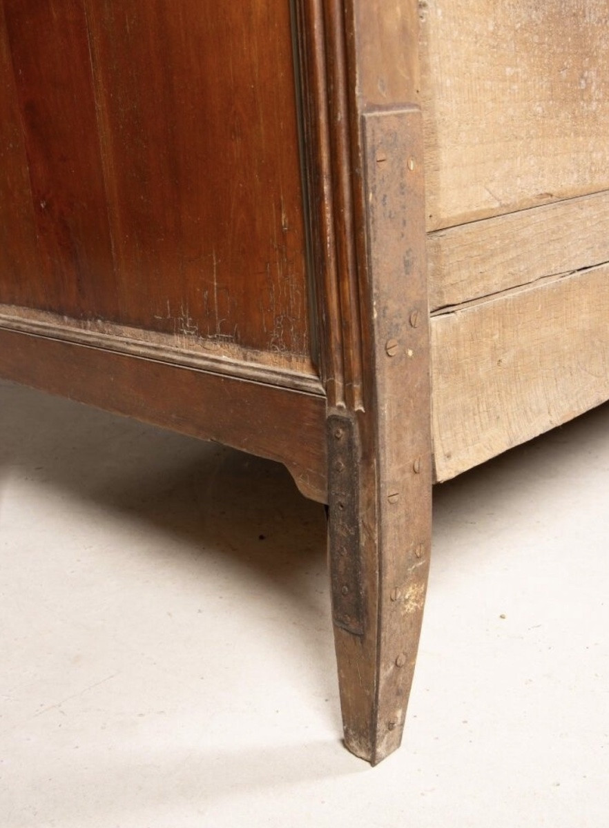 XVIIIe siècle : grande pantalonnière en merisier -photo-4