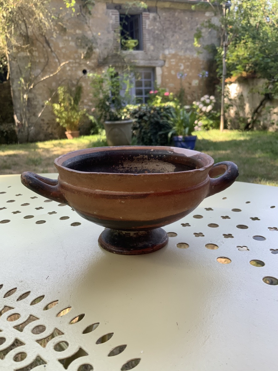 IXeme siècle av. J.-C : une coupe grecque.-photo-4