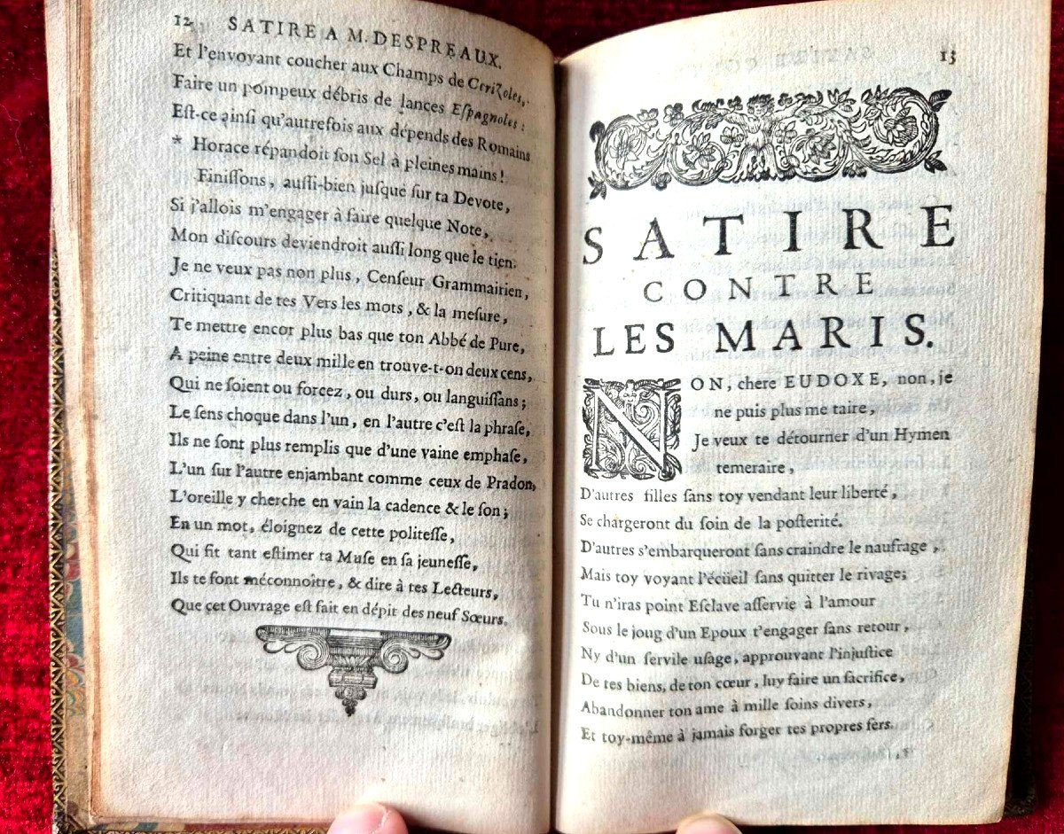 Le Poète sans fard – 1696 Edition Originale – Satire – Livre Ancien – XVIIe Siècle-photo-3
