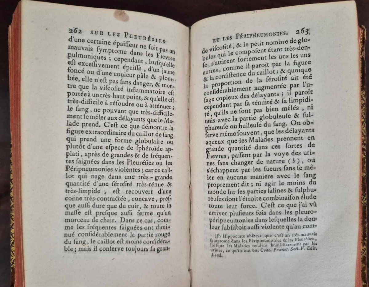 Essai sur les fi&egrave;vres et gorges gangr&eacute;neuses 1765 &ndash;  M&eacute;decine -photo-3