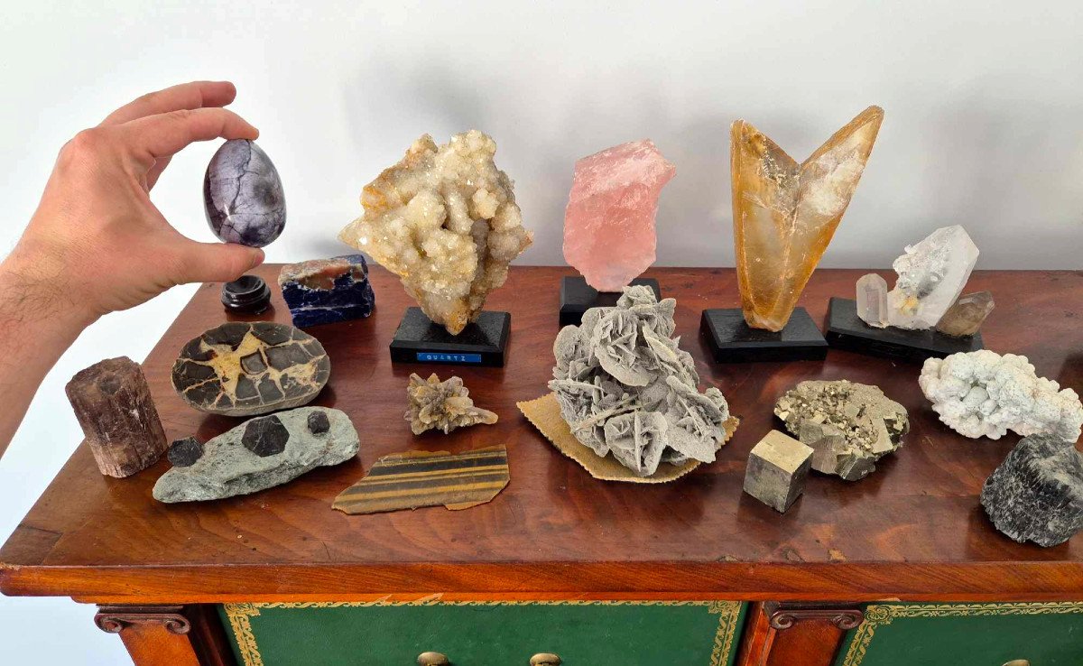 Lot Of Minerals Of The World -photo-2