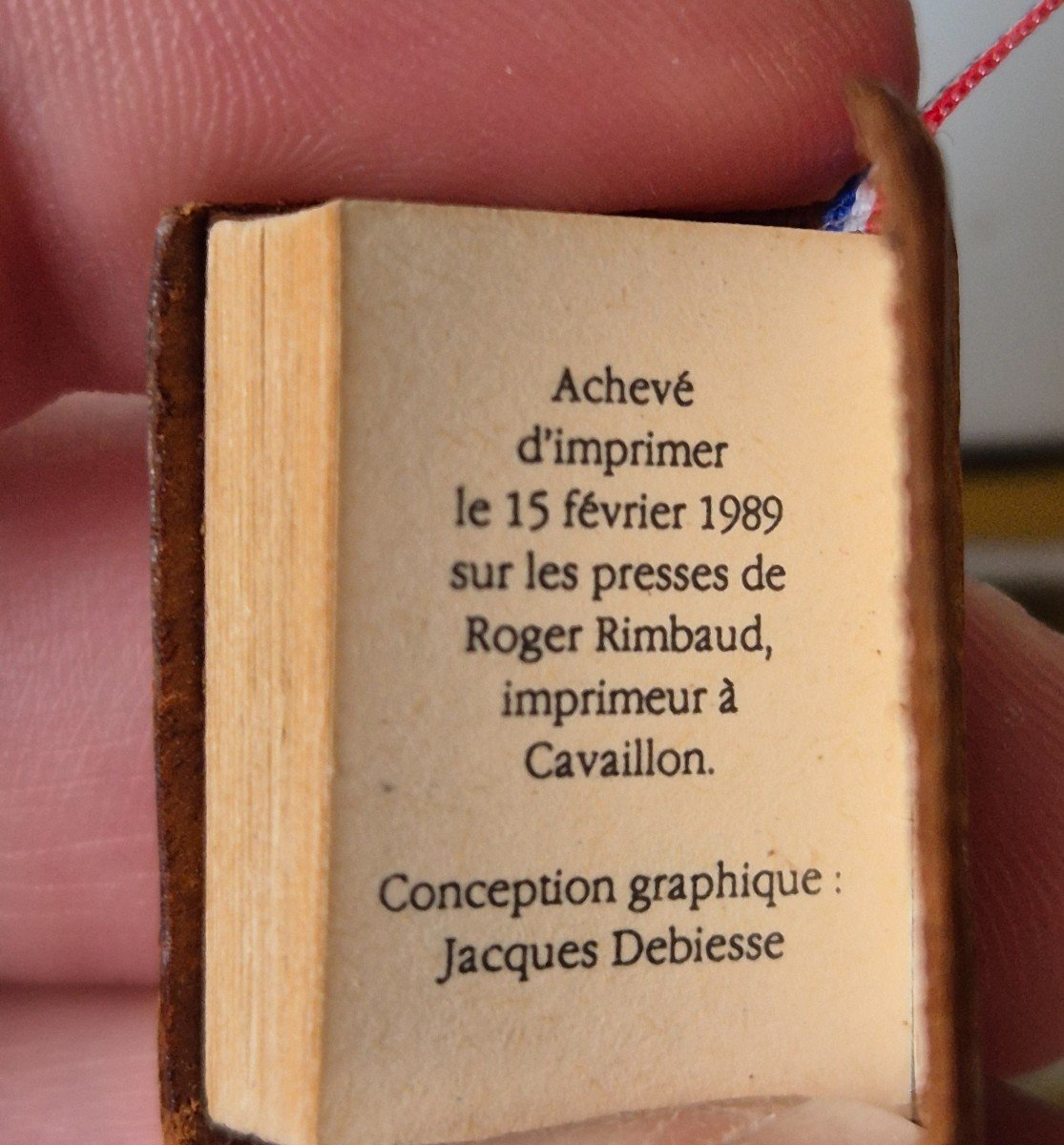 Livre Miniature Déclaration des Droits de l'Homme et du Citoyen 1789-1989-photo-3