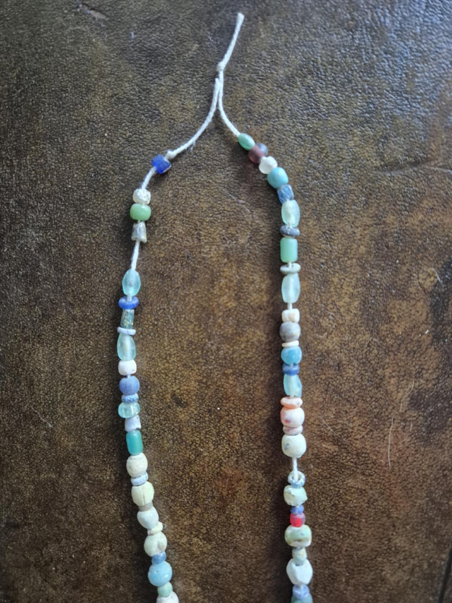 Perles De Verres Romaines Et D’Egypte Archéologie-photo-1
