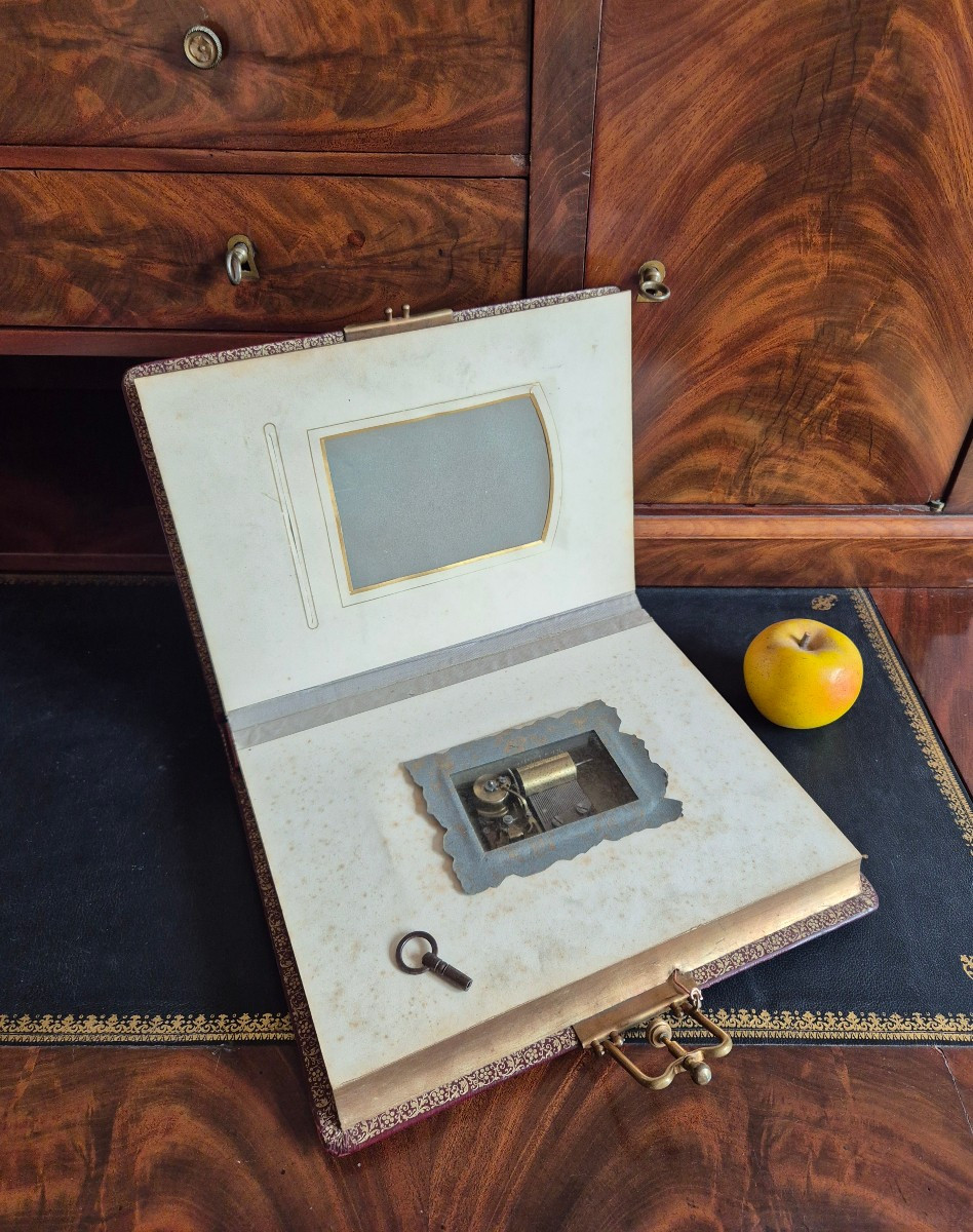 Music Box Photo Album Circa 1890-1910