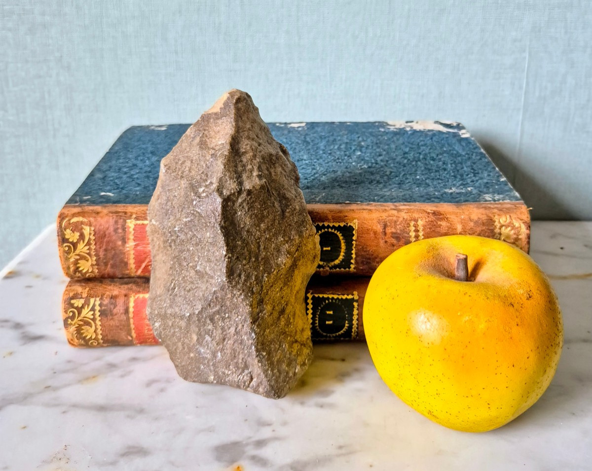 Paleolithic Quartzite Biface From Morocco-photo-1
