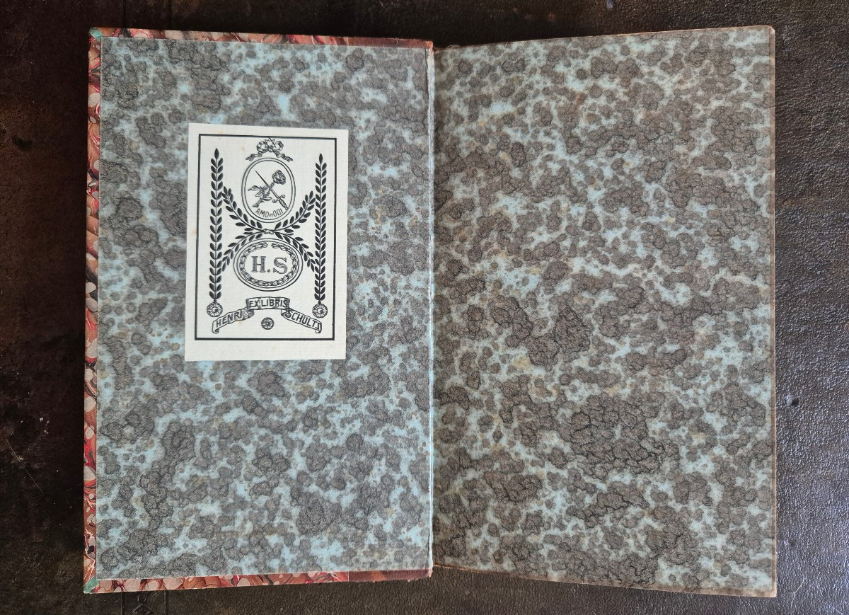 Procès de M. Marie Chamans De Lavalette (Edition Originale 1815) - Ex libris Henri Schultz-photo-2