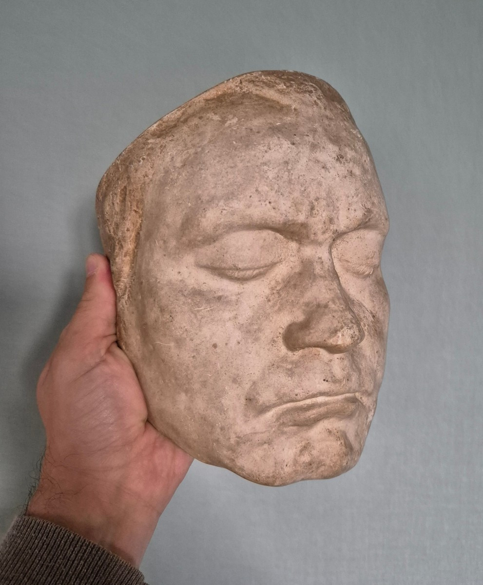Beethoven Plaster Death Mask 19th Century -photo-1