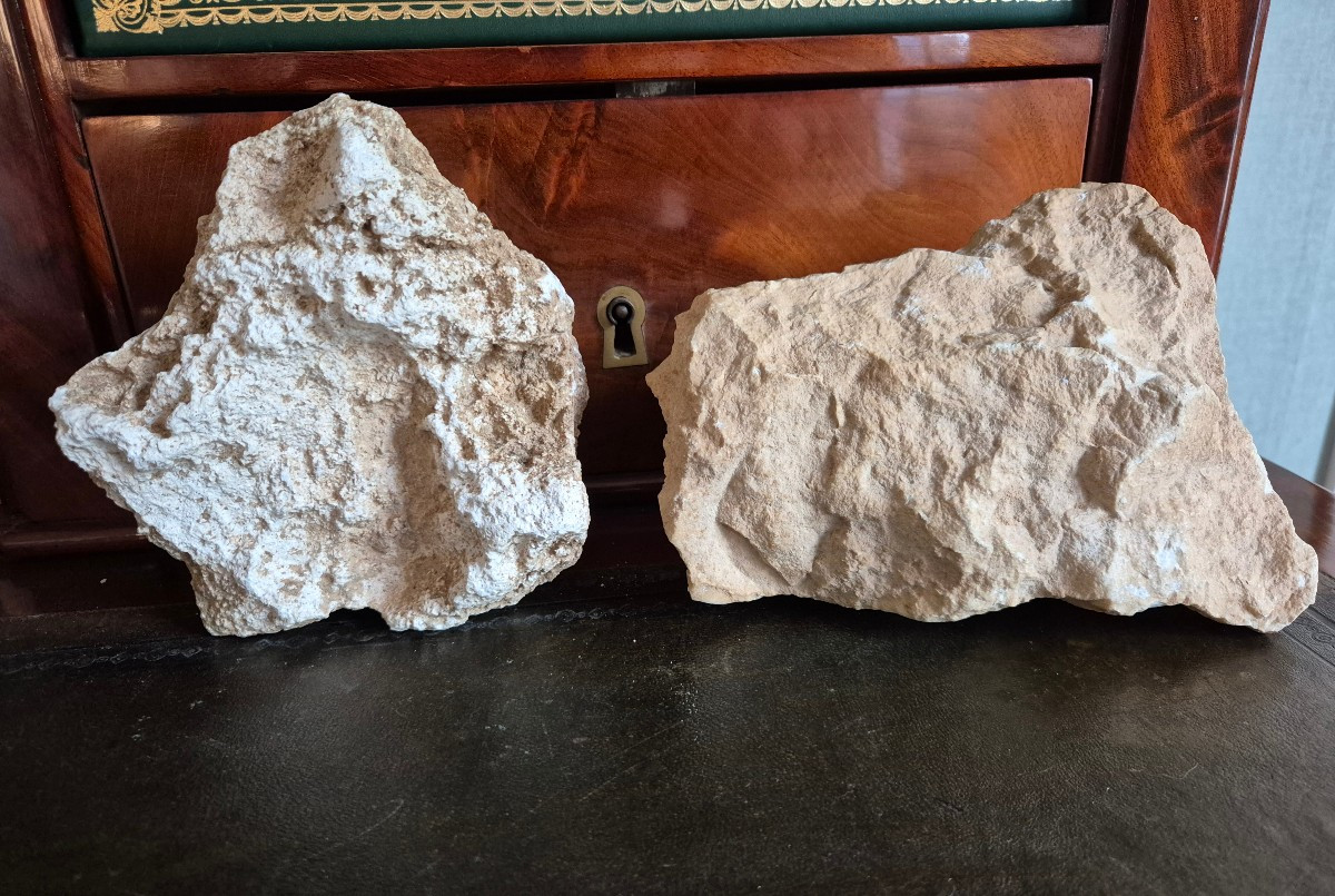 Cariatides antiques marbre et stuc -photo-2