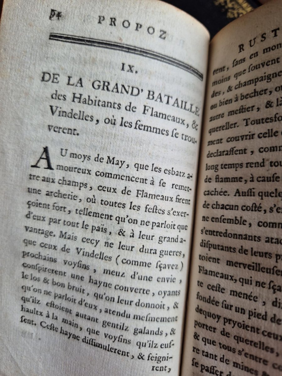 1732 Tales Of Eutrapel And Rustic Sayings By Noel Dufail-photo-4