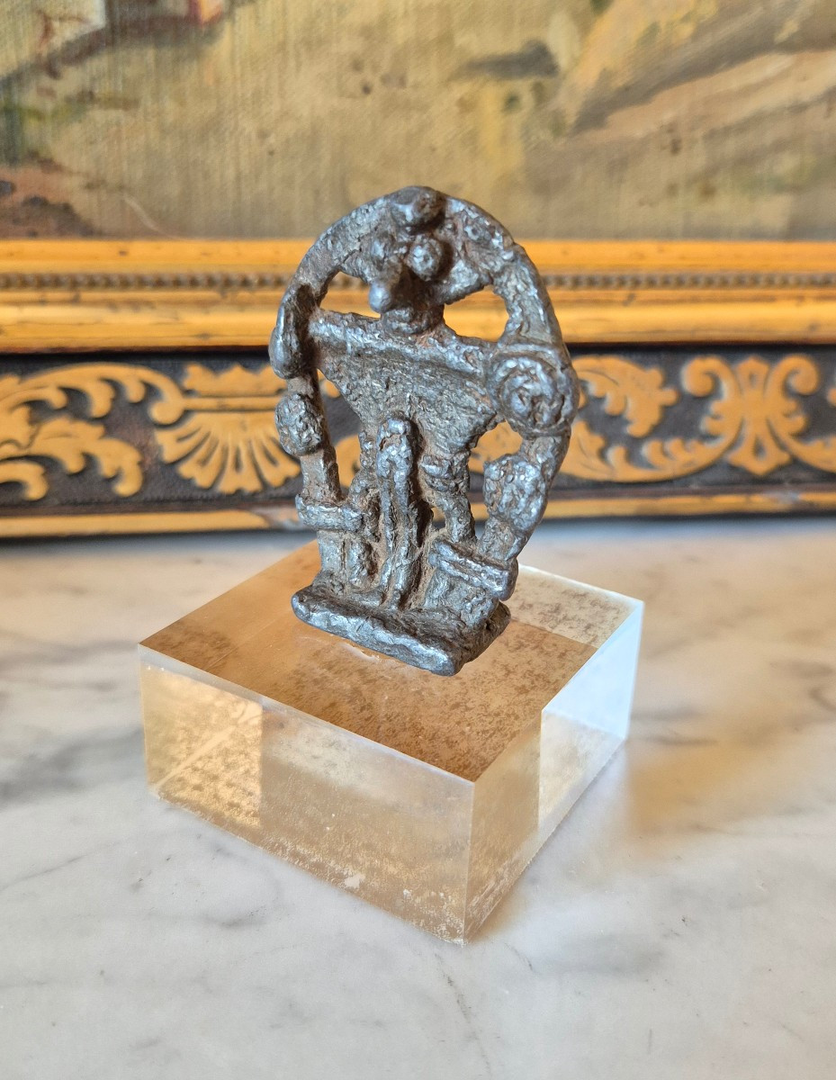 Bronze Statuette Of The God Shiva, 18th Century - India -photo-2