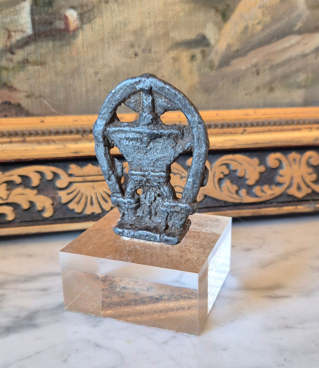 Bronze Statuette Of The God Shiva, 18th Century - India -photo-1