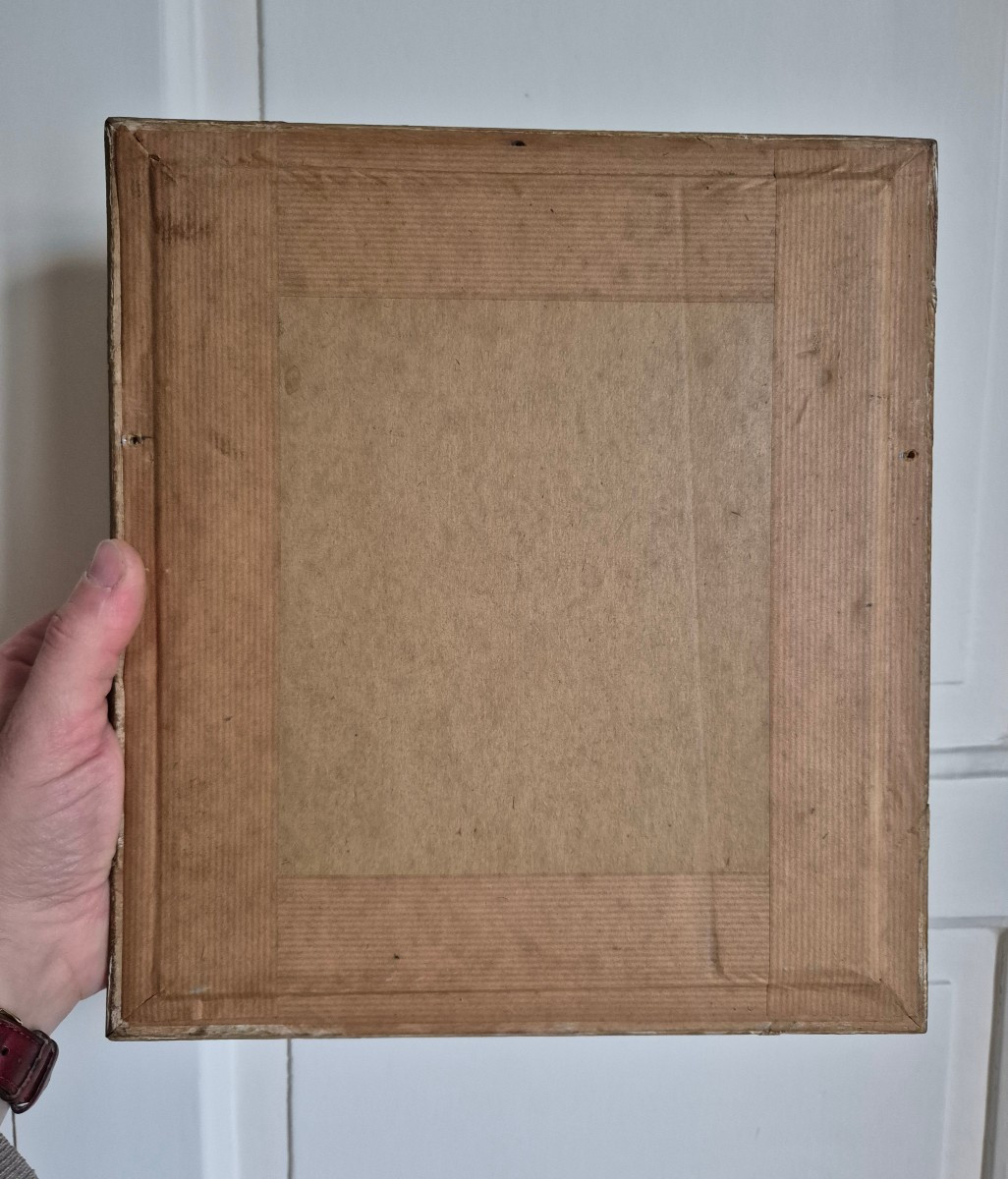 Empire Period Reliquary Frame Of A Laurel Tree Blessed By Pope Pius VII In 1805-photo-1