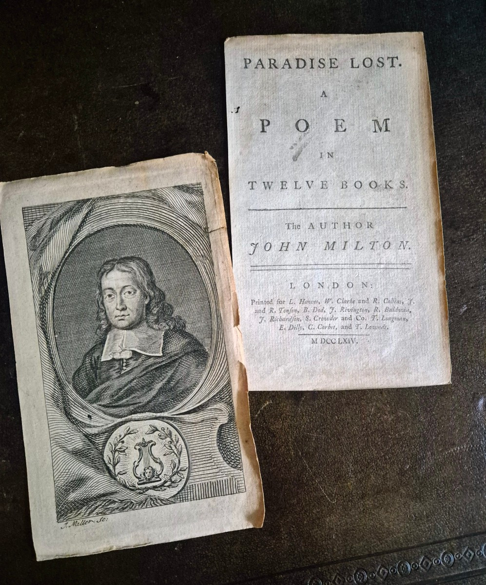 1764 Le Paradis Perdu - John Milton - Suite de gravures sur cuivre -photo-3
