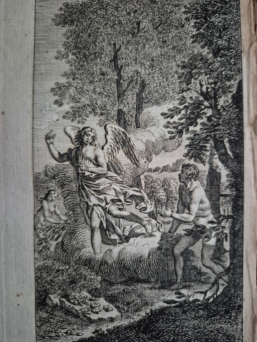 1764 Le Paradis Perdu - John Milton - Suite de gravures sur cuivre -photo-4