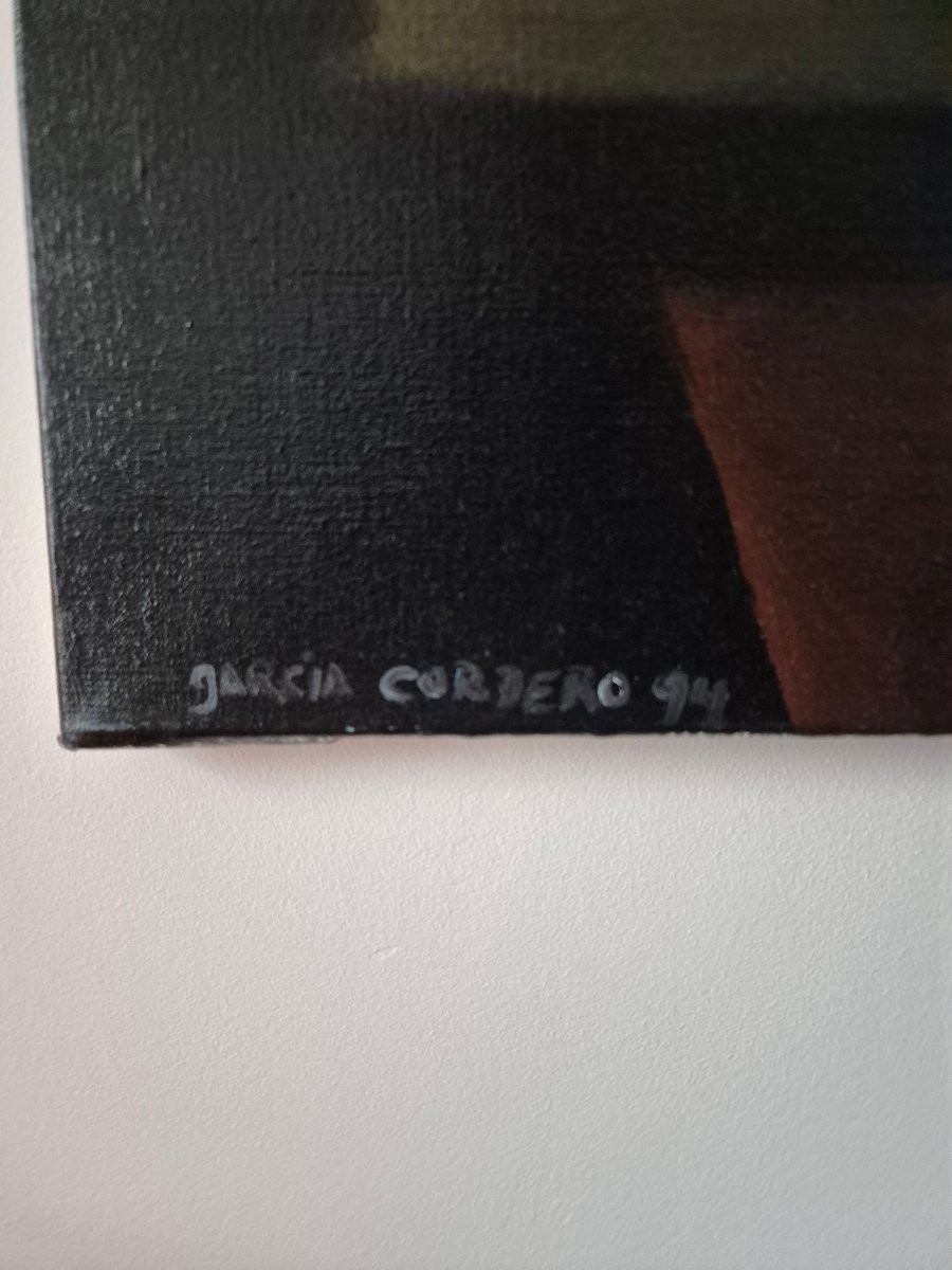 Surrealism Oil On Canvas (1994) By José Garcia Cordero (1951 - )-photo-2